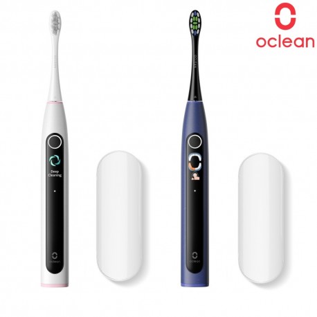 Elektrinių dantų šepetėlių rinkinys su kelioniniais dėklais Oclean X Lite S Duo Set