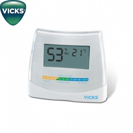 Skaitmeninis termometras - drėgmės matuoklis VICKS 2in1