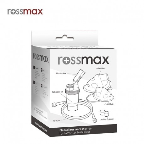 Priedų komplektas ROSSMAX inhaliatoriams NA100 ir NE100
