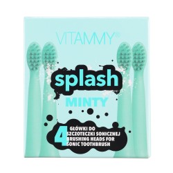 Antgaliai dantų šepetėliui VITAMMY Splash (žalia)