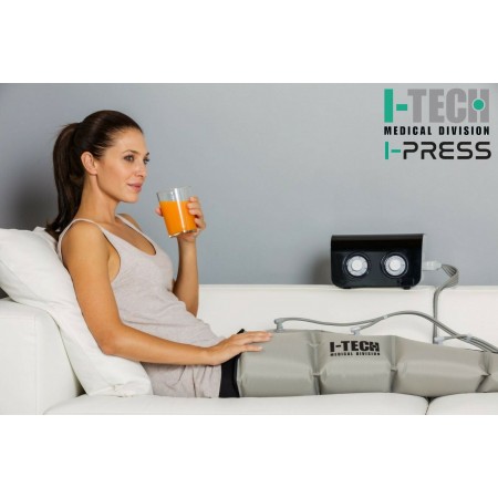 Presoterapijos (limfodrenažinio masažo) aparatas I-TECH I-PRESS LEG2, L dydis