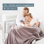 Šildanti antklodė Beurer HD150 Taupe Cosy XXL-1