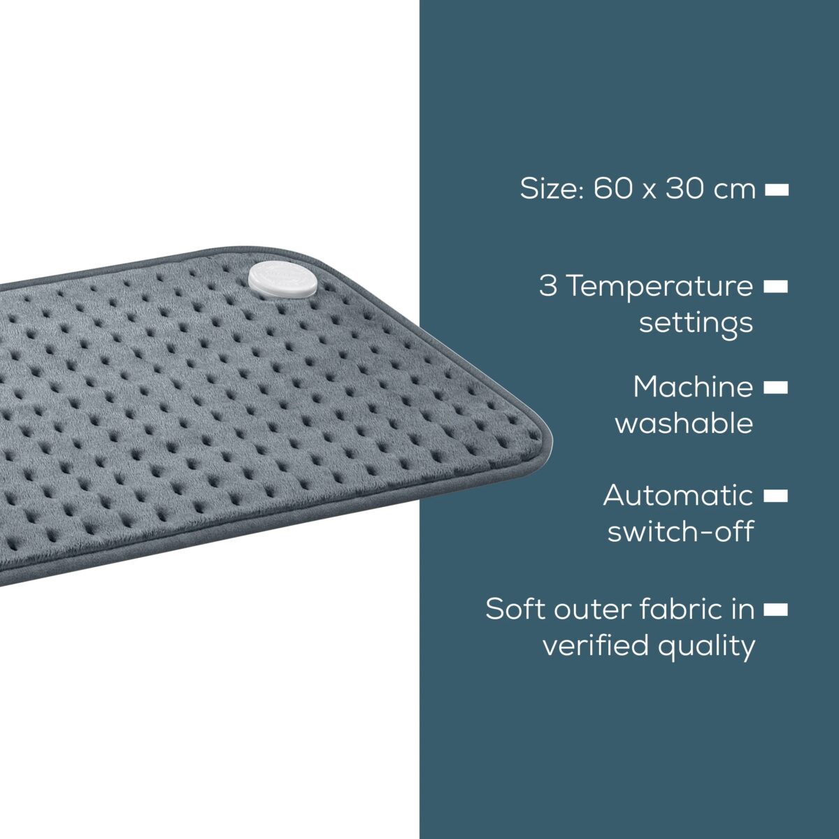 Šildanti pagalvėlė Beurer HK123 XXL Cozy Grey-5
