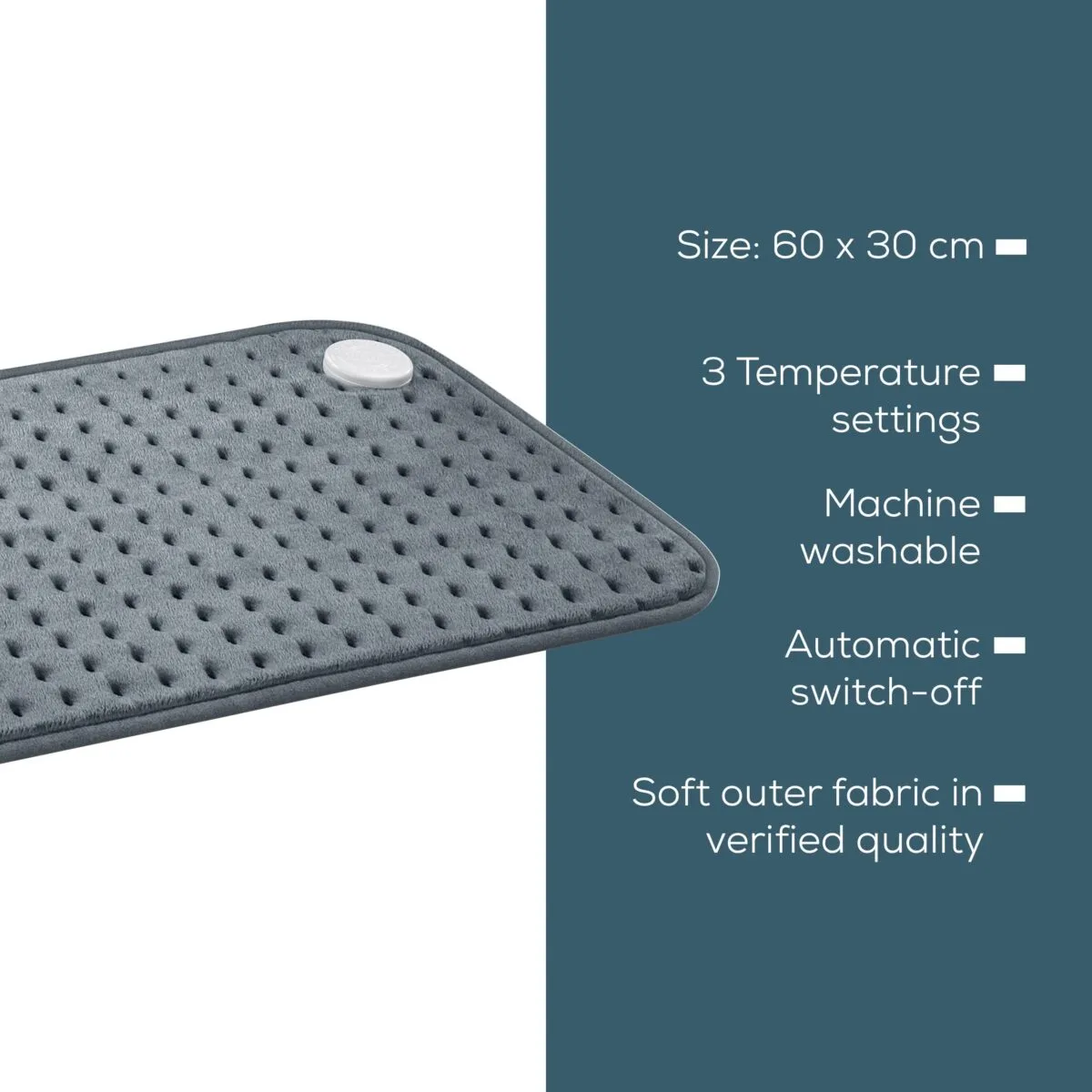 Šildanti pagalvėlė Beurer HK123 XXL Cozy Grey-5