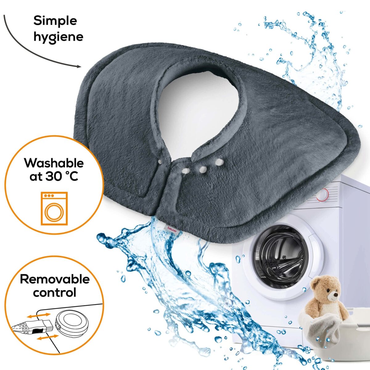 Pečių ir kaklo šildytuvas Beurer HK54 Cosy-3
