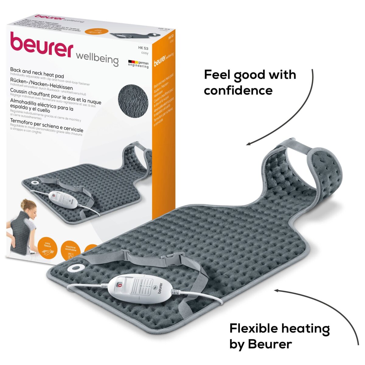 Nugaros ir kaklo šildytuvas Beurer HK53 Cosy-9