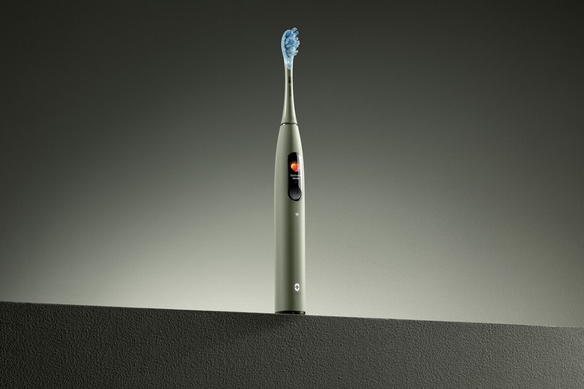 Elektrinis dantų šepetėlis Oclean Electric Toothbrush X Ultra S (žalia)-2