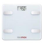 Kūno masę analizuojančios svarstyklės su Bluetooth Rossmax WF262-1