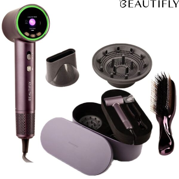 Plaukų džiovintuvas Beautifly Hair Touch Flow Sense