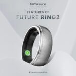 Išmanusis žiedas HiFuture Smart Ring2 Rose Gold-5