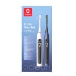 Elektrinių dantų šepetėlių rinkinys Oclean X Lite Duo Set (tamsiai mėlyna + pilka)-1