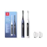 Elektrinių dantų šepetėlių rinkinys Oclean X Lite Duo Set (tamsiai mėlyna + pilka)-2