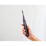 Elektrinių dantų šepetėlių rinkinys Oclean X Lite Duo Set (tamsiai mėlyna + pilka)-6