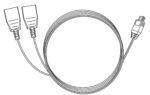 Jungiamasis laidas HubDIC MB-400 elektrostimuliatoriui