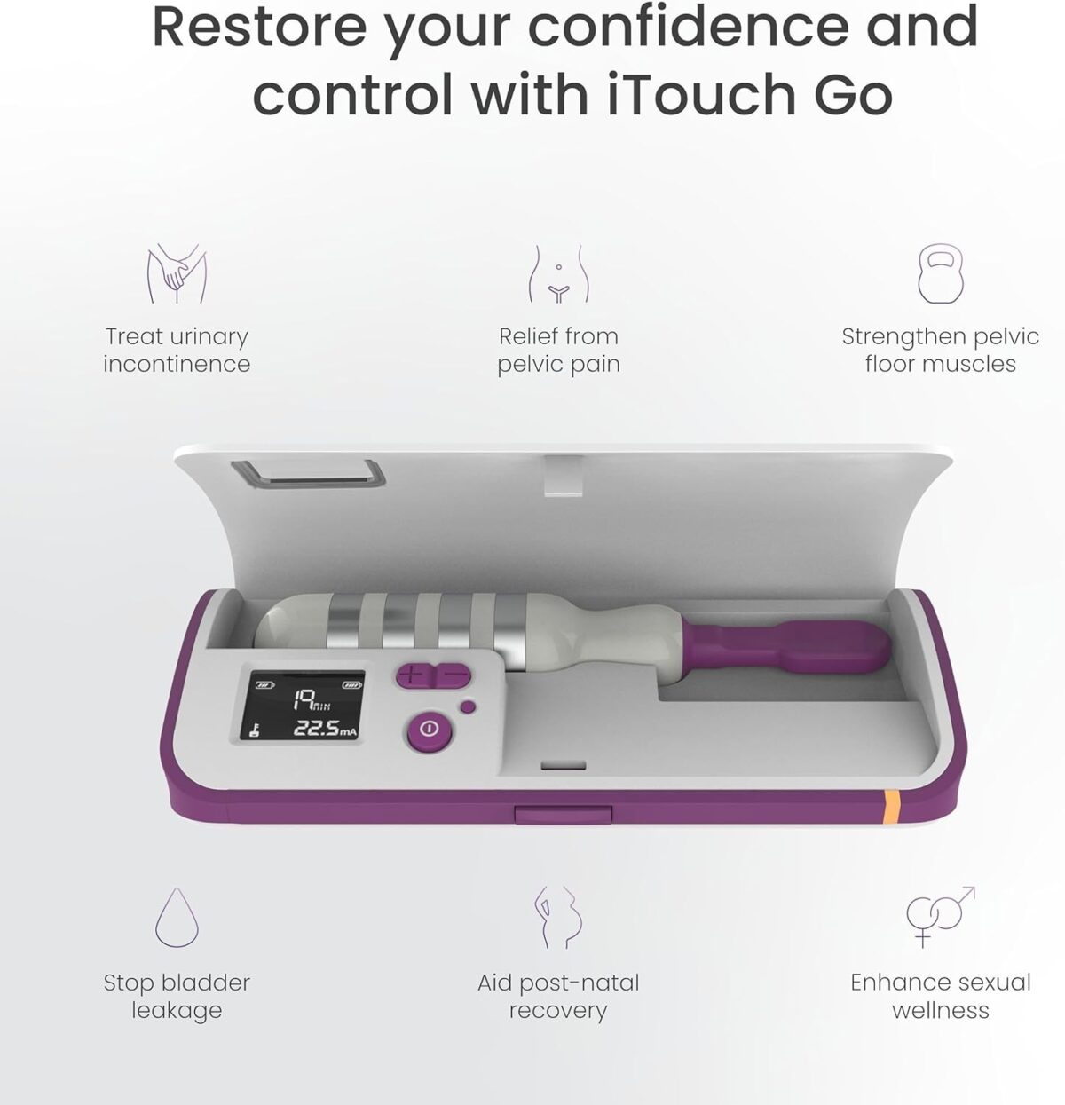 Dubens raumenų treniruoklis TensCare iTouch Go-4