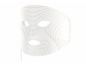 LED ir artimosios infraraudonųjų spindulių šviesos LED veido kaukė Lunni (balta)