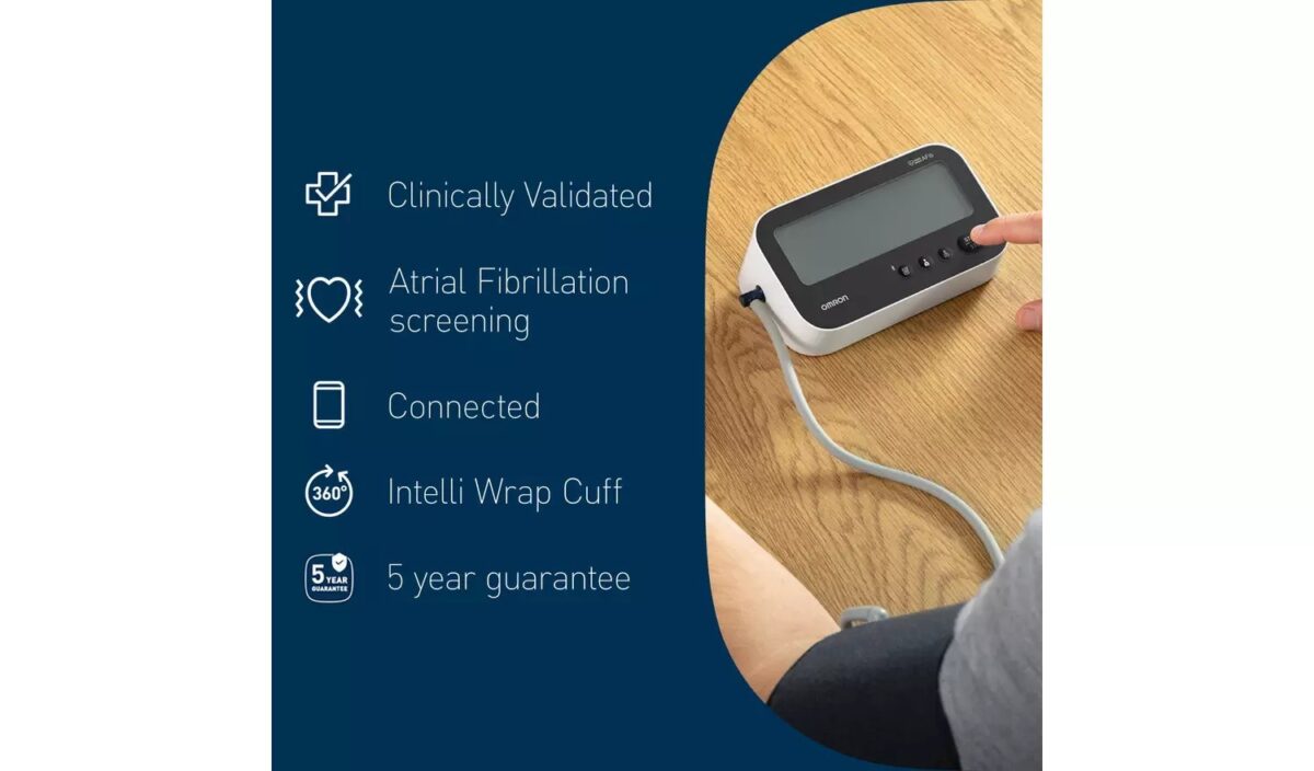 Žastinis kraujospūdžio matuoklis OMRON M4 Connect Afib-2
