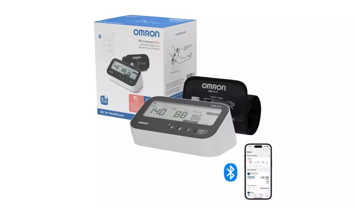Žastinis kraujospūdžio matuoklis OMRON M4 Connect Afib-7