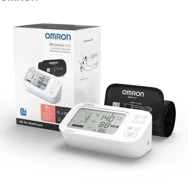 Žastinis kraujospūdžio matuoklis OMRON M6 Comfort Afib - BioMed