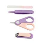 Kūdikių ir vaikų nagų priežiūros priemonės Momini Lilac-3