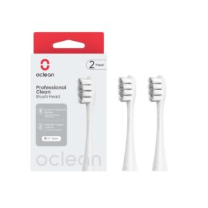 Pakaitinės galvutės Oclean šepetėliams Clean (2vnt.) (pilkos)
