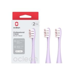 Pakaitinės galvutės Oclean šepetėliams Clean (2vnt.) (violetinės)