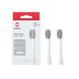 Pakaitinės galvutės Oclean šepetėliams Gum care (2vnt.) (baltos)