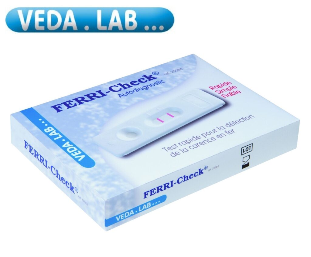Geležies trūkumo nustatymo testas VEDALAB FERRI-Check N1