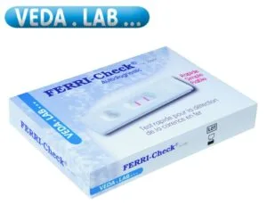 Geležies trūkumo nustatymo testas VEDALAB FERRI-Check N1