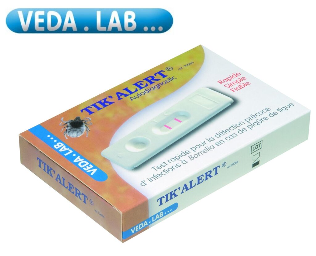 Laimo ligos nustatymo testas VEDALAB TIK'ALERT N1