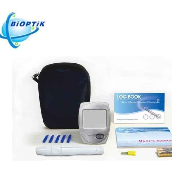 Analizatorius gliukozės ir cholesterolio kiekio nustatymui BIOPTIK EasyTouch® GC