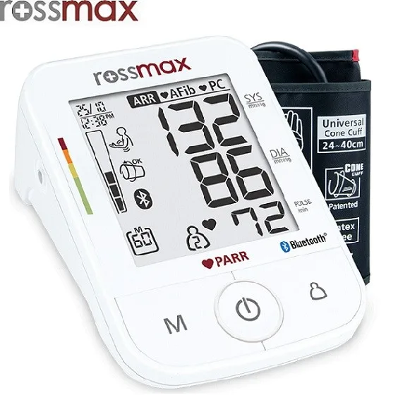 Žastinis kraujospūdžio matuoklis Rossmax X5 BT PARR (su Bluetooth)