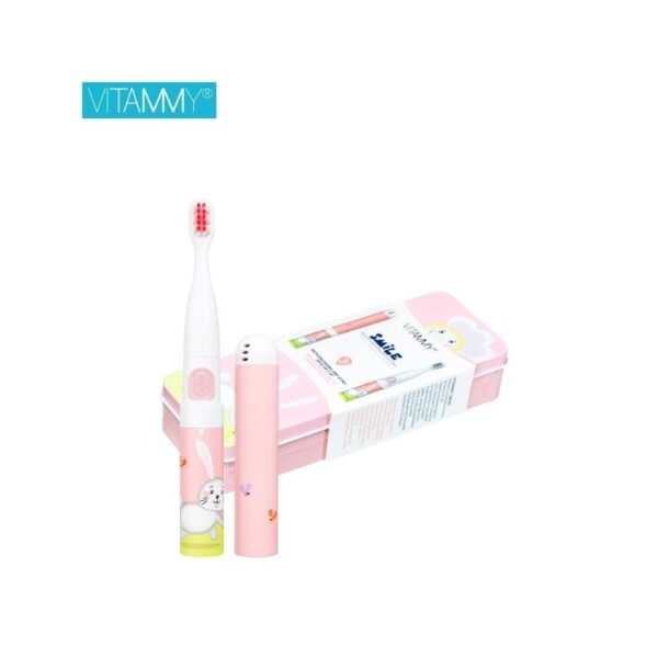 Elektrinis dantų šepetėlis vaikams VITAMMY Smile (triušis)