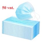 Medicininės apsauginės veido kaukės, 50 vnt.