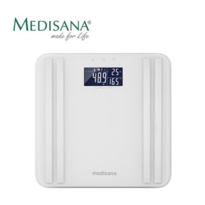 Kūno masę analizuojančios svarstyklės Medisana BS 465 White
