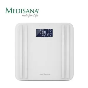Kūno masę analizuojančios svarstyklės Medisana BS 465 White