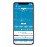 Kūno masę analizuojančios svarstyklės su Bluetooth ir WiFi funkcija Medisana BS 600 Connect-2