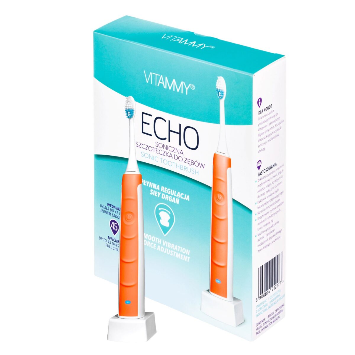 Elektrinis dantų šepetėlis VITAMMY Echo-1