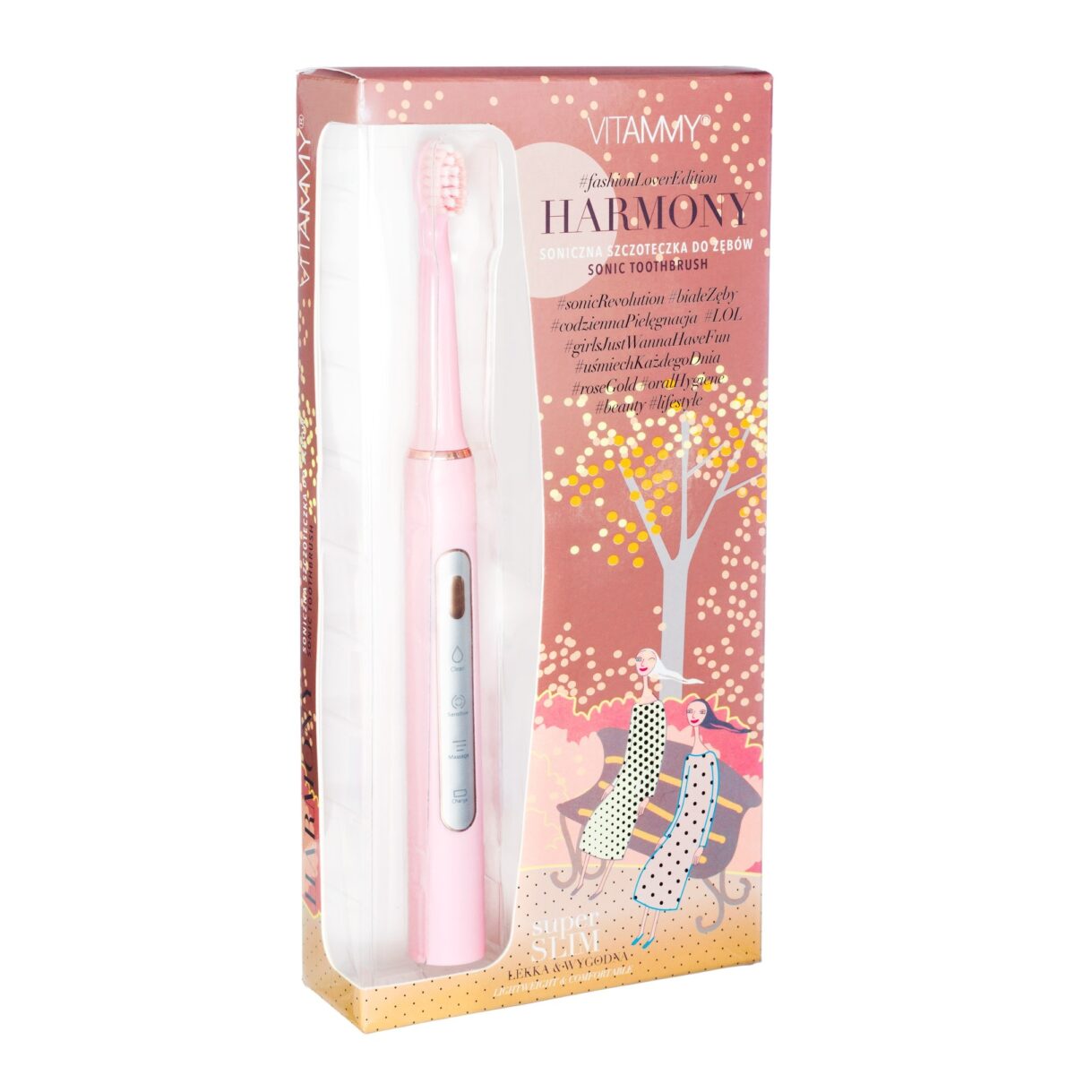 Elektrinis dantų šepetėlis Vitammy Harmony-5