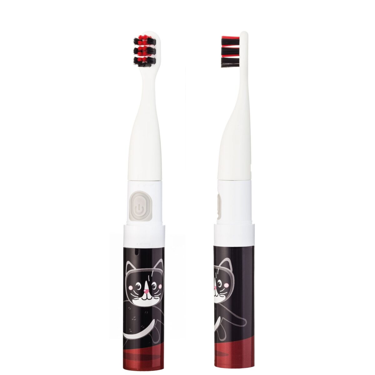 Elektrinis dantų šepetėlis vaikams VITAMMY Smile (juodas katinas)-2