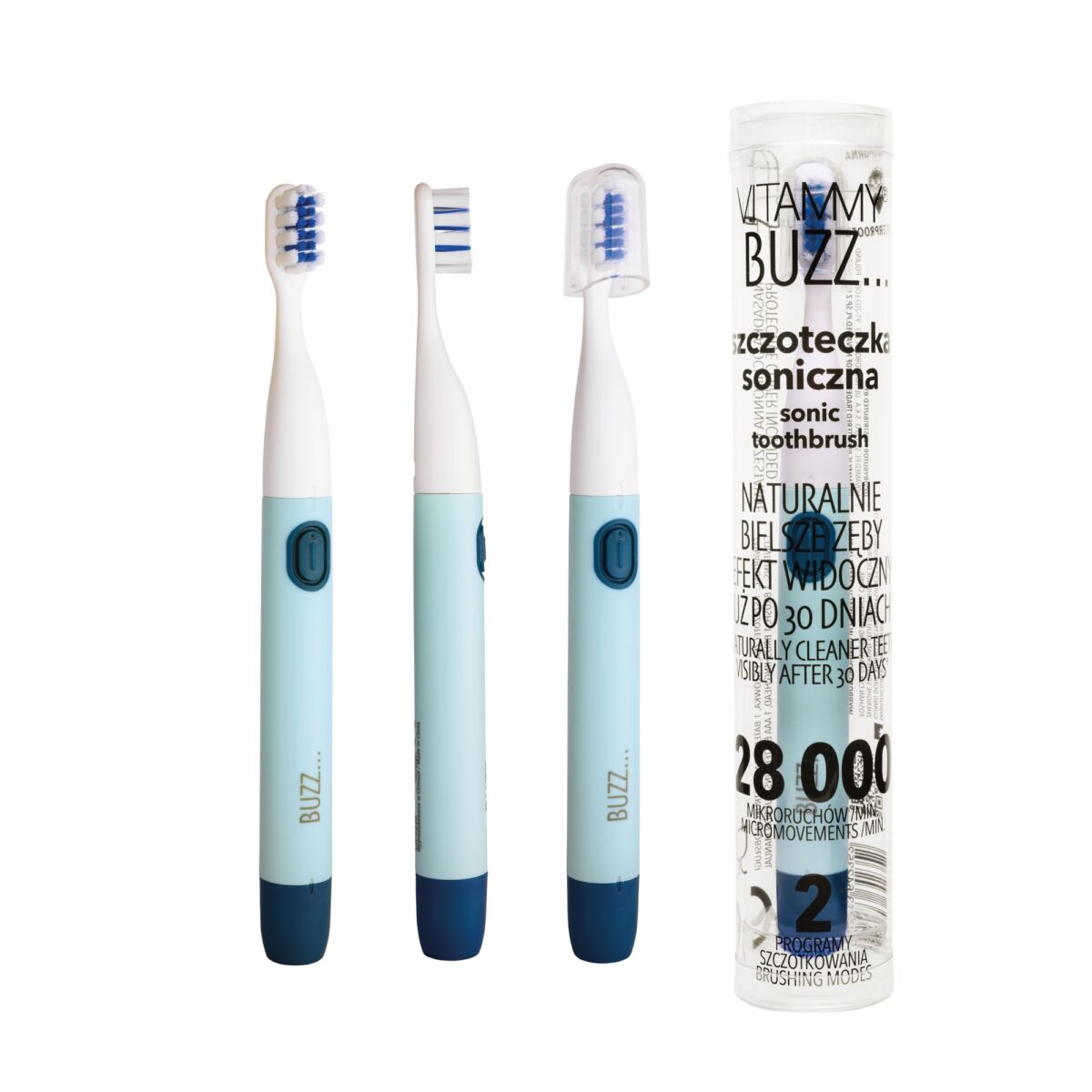 Elektrinis dantų šepetėlis vaikams VITAMMY Buzz-3