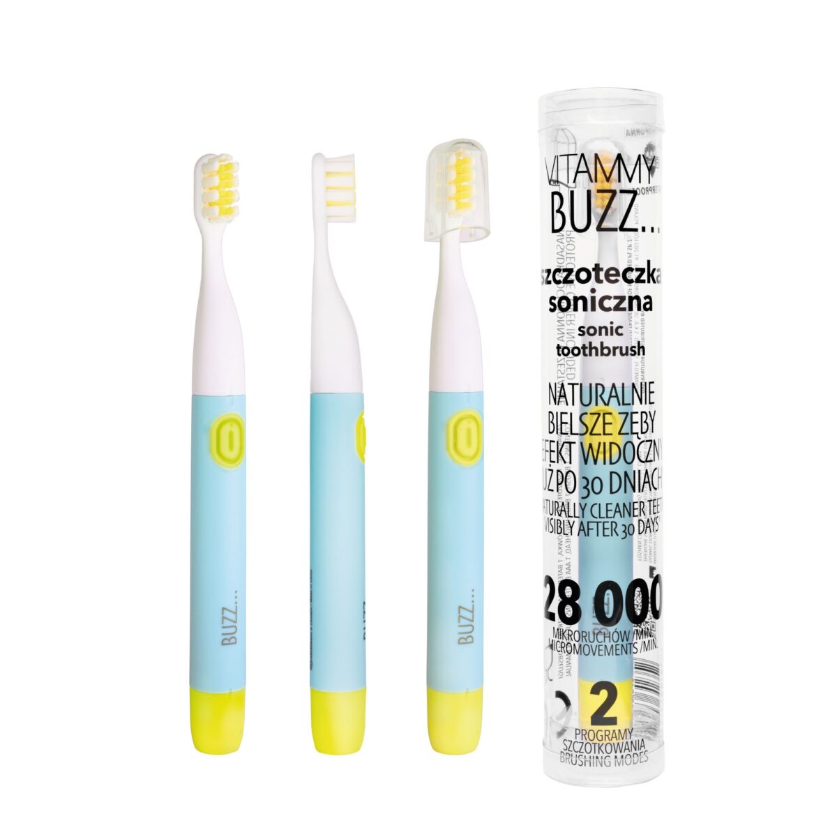 Elektrinis dantų šepetėlis vaikams VITAMMY Buzz-3