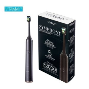 Elektrinis dantų šepetėlis VITAMMY Symphony Black