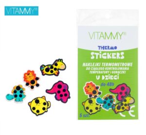 Temperatūros matavimo lipdukai VITAMMY Thermo stickers (5vnt.)