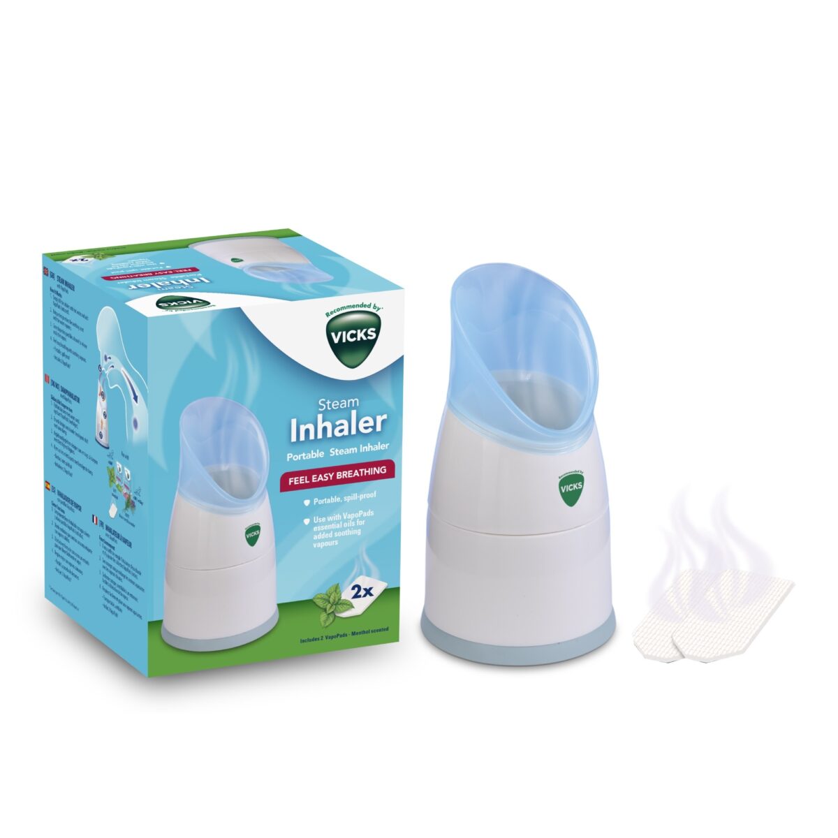 Inhaliatorius VICKS V1300 Steam Inhaler-4