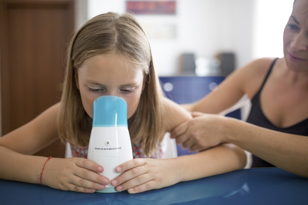 Inhaliatorius VICKS V1300 Steam Inhaler-1