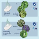 Aromatiniai lapeliai VICKS VapoPads rozmarino ir levandų kvapo (7vnt.)-4