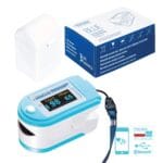 Pulsoksimetras NOVAMA Respire Blue su bluetooth