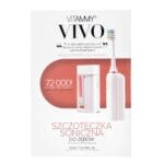 Elektrinis dantų šepetėlis VITAMMY VIVO su dėklu (balta)-1