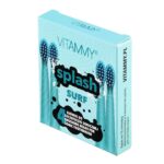Antgaliai dantų šepetėliui VITAMMY Splash (mėlyna)-1